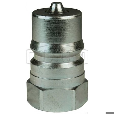 Dixon DQC H Industrial Interchange Female Plug, 3/8 Nominal, Female BSPP, Steel H3BF3